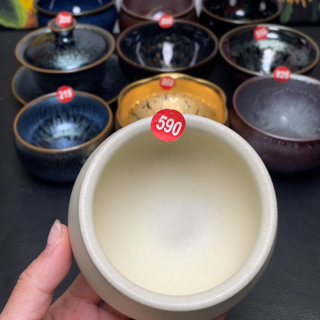 茶盏590 建窑建盏茶盏