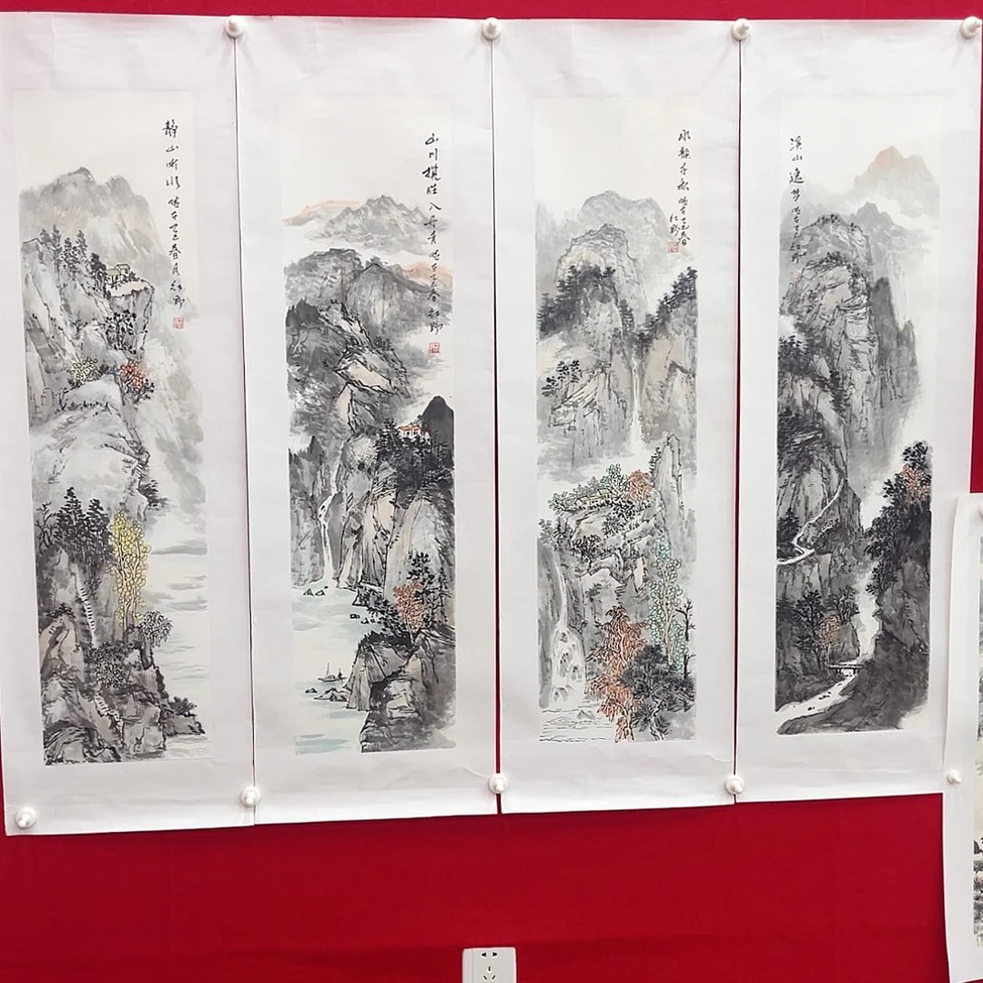 国画知*绘画作品多次参加全国及