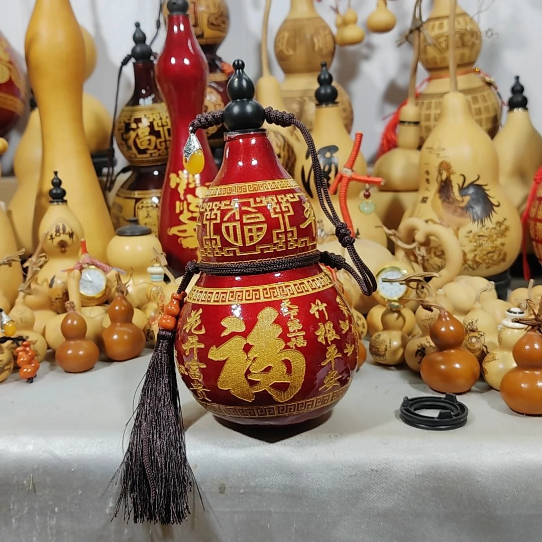 紫**来葫芦摆件葫芦摆件