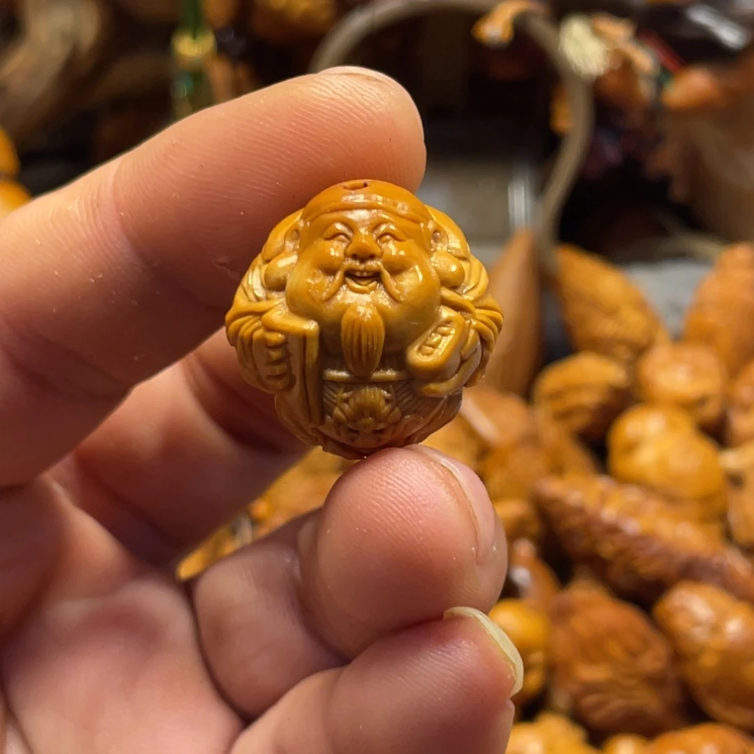 手串/手链橄榄核瑕疵财神652
