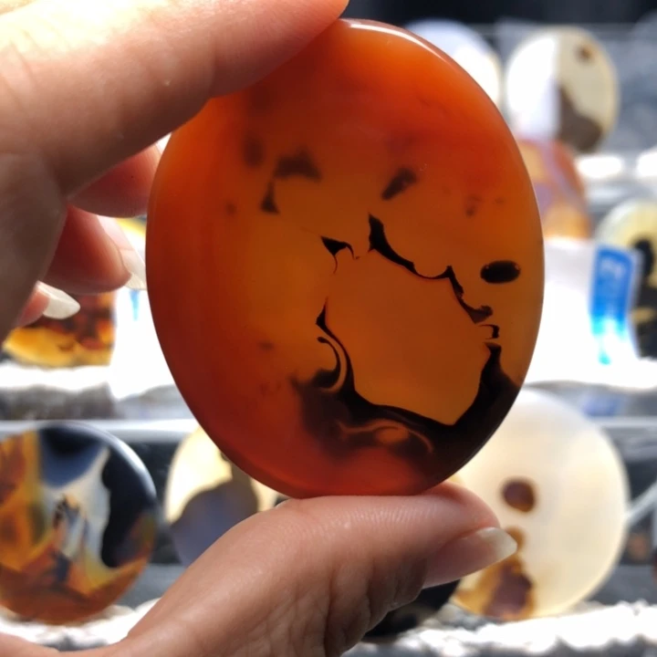 合金玛瑙/玉髓珠宝奇石70有瑕
