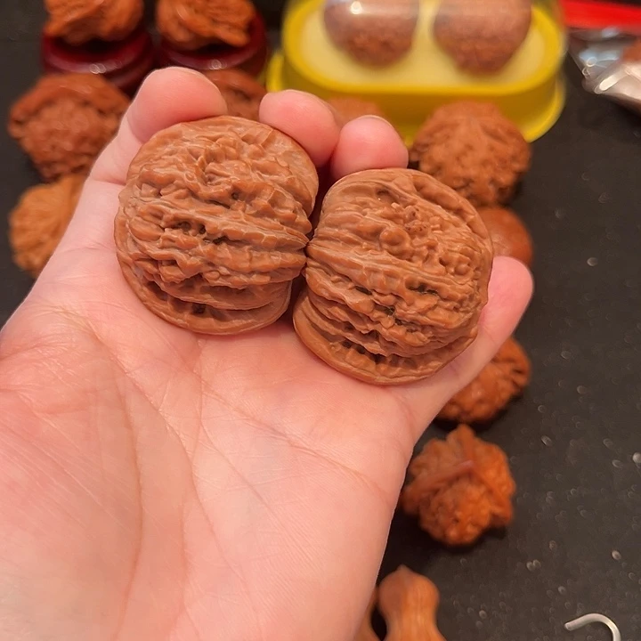 Y***·把件文玩核桃四座楼