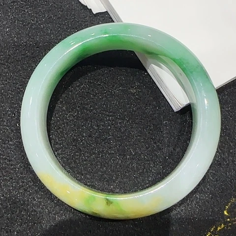 翡翠未镶嵌手镯天然翡翠