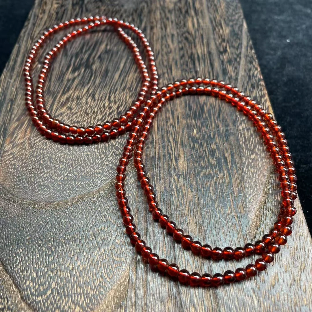 【玉经纶】-6386/HQ90-石榴石项链-多样性发其一