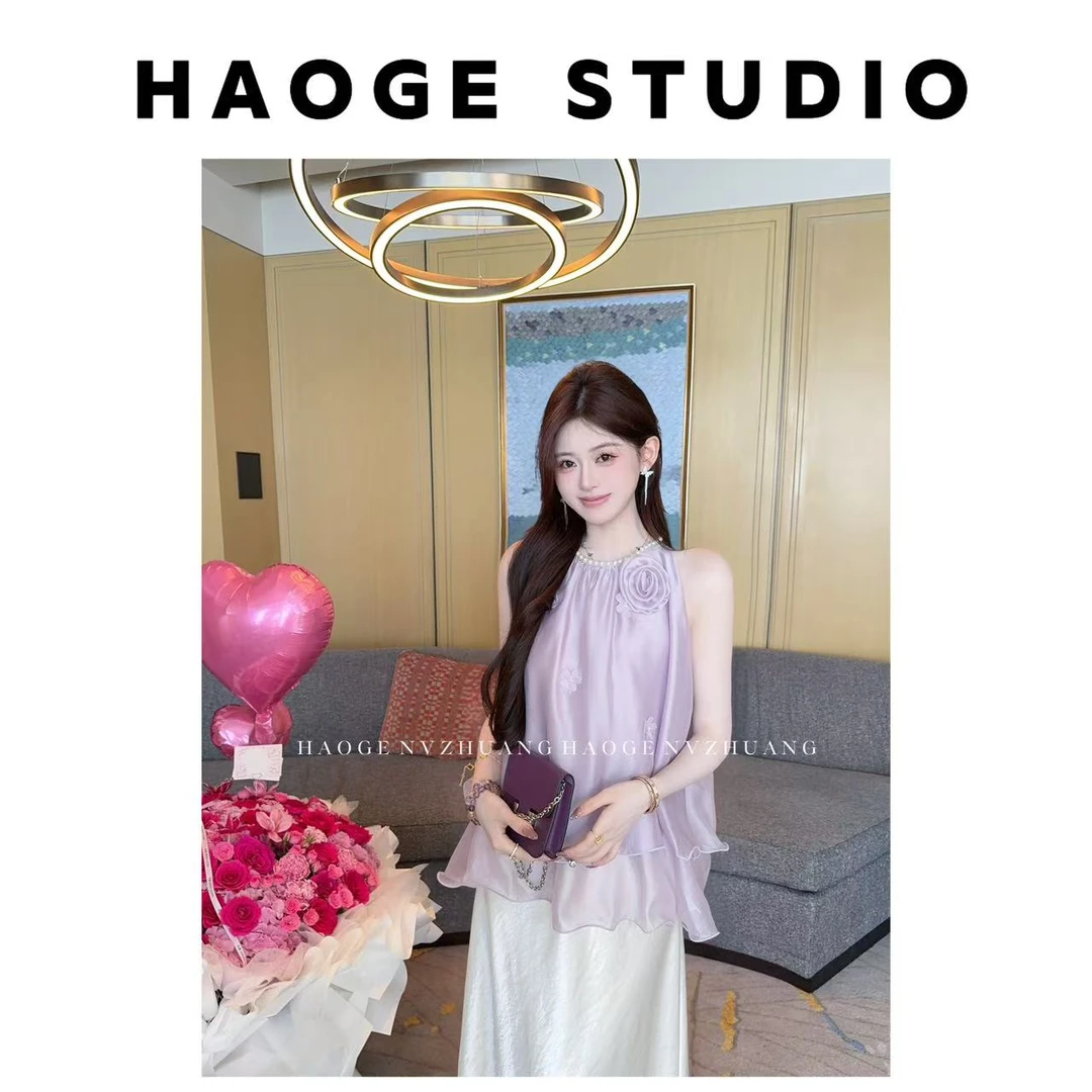 西恩●上衣预HGX5SY1983A时尚气质显瘦夏季设计感简版甜美款