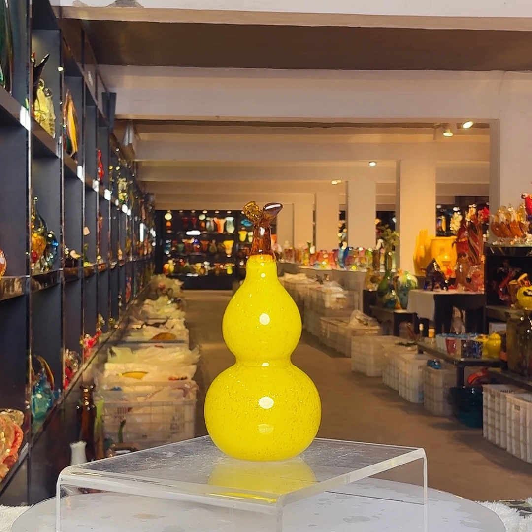 琉璃手工艺品琉璃花开了我也不