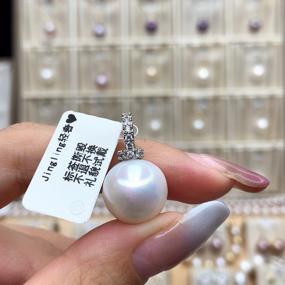 合金淡水珍珠颈饰