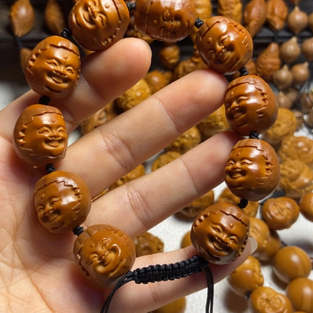【闪购商品】手串/手链橄榄核b*g包衣开心