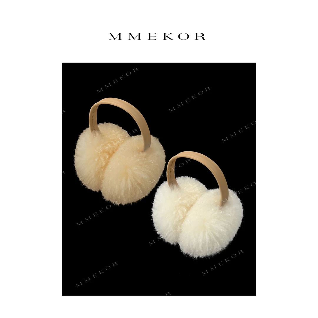 MMEKOR“精灵耳罩” 2025新款秋款千金玛德琳时髦耳罩 25989