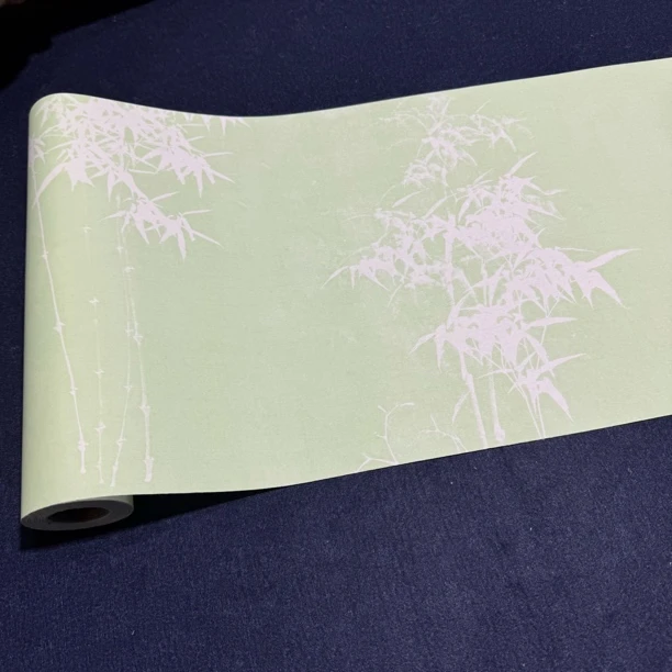 【纳米郑板桥雅竹长卷】大风堂纳米半生熟毛笔书法作品纸