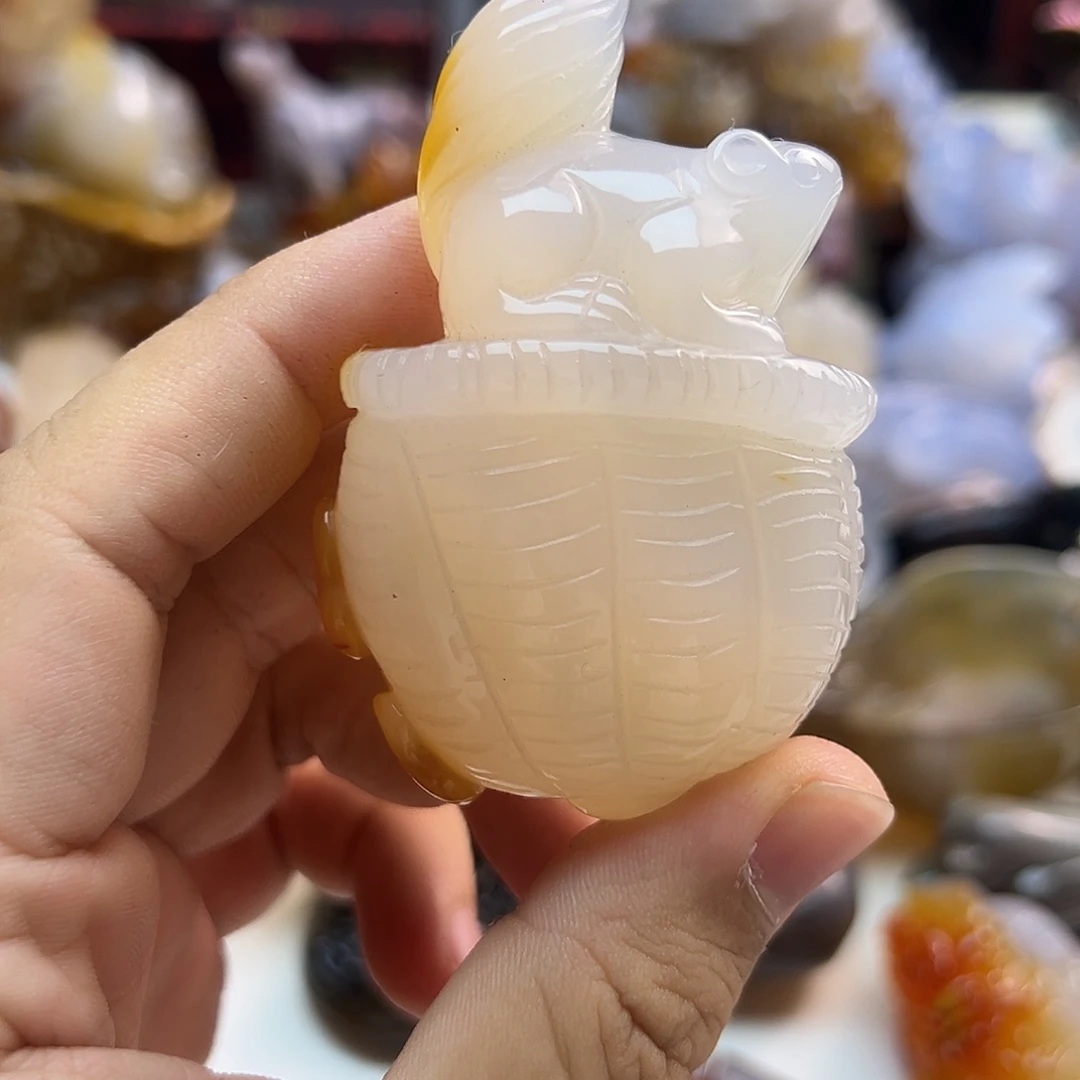 玛瑙/玉髓未镶嵌颈饰