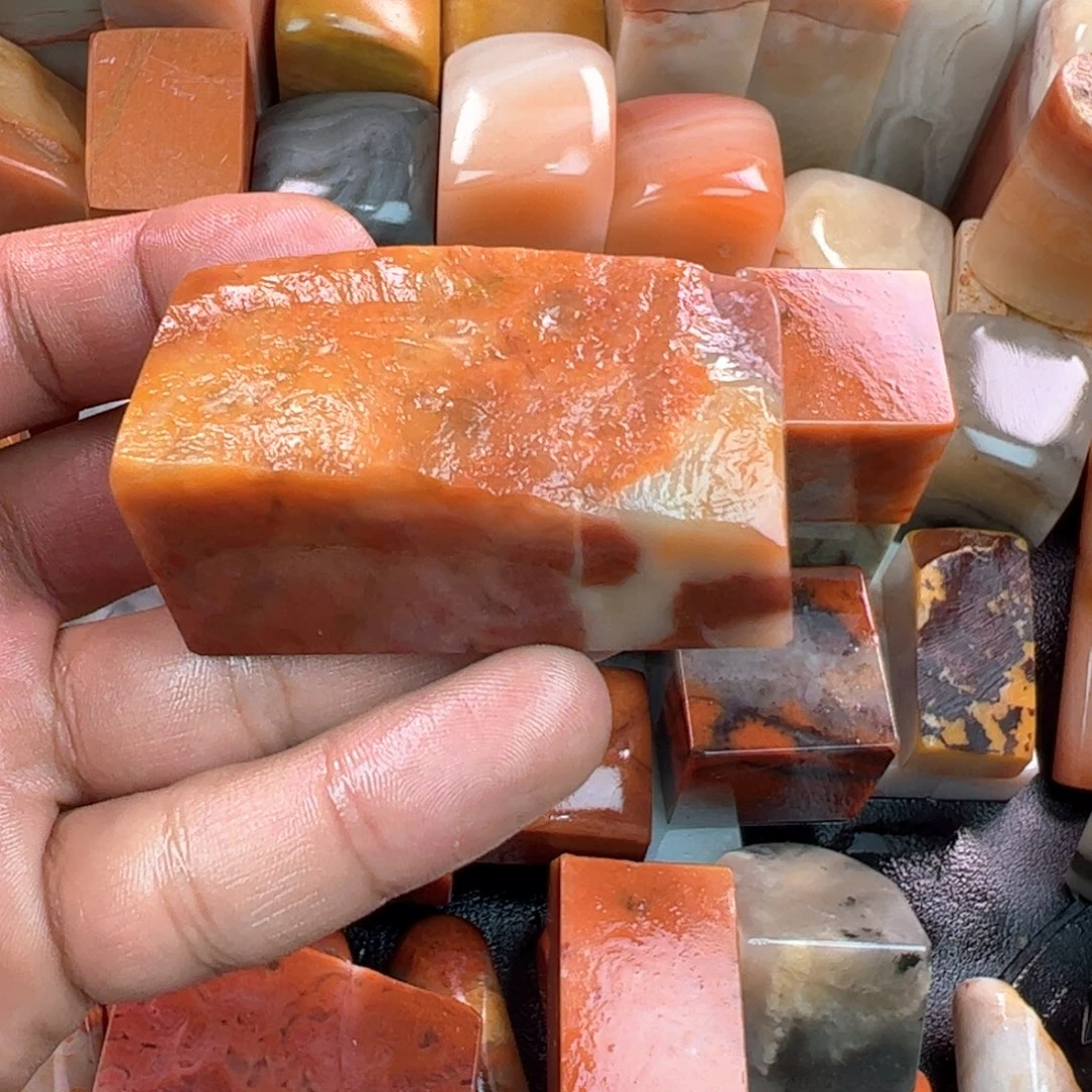 老挝石印石罐***鱼老挝石11111