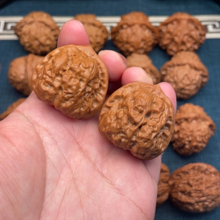 文玩核桃把件全品无修三角蛙36