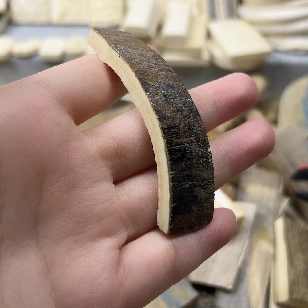 猛犸象牙手串/手链/手镯猛犸原材料边角料大块料