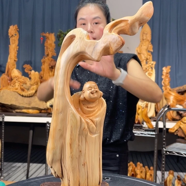 柏木（崖柏）随型摆件