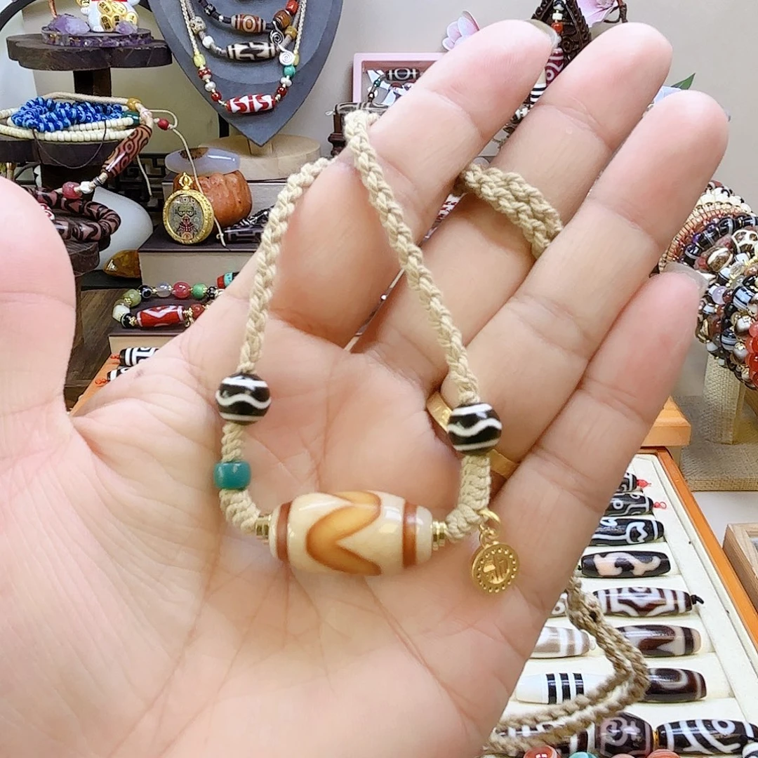 玛瑙/玉髓合金颈饰