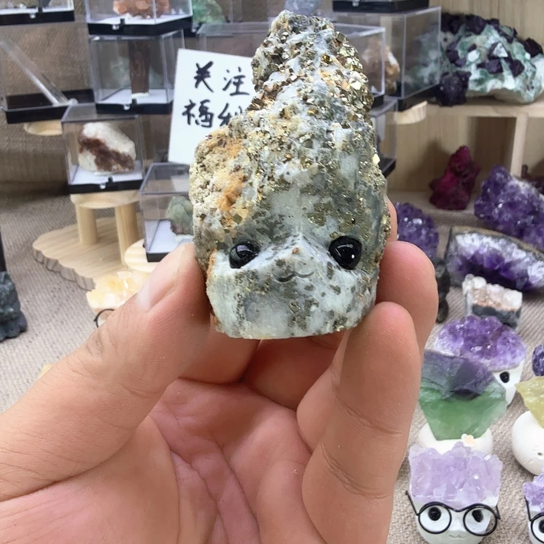 未镶嵌珠宝半成品紫晶复仇者联盟