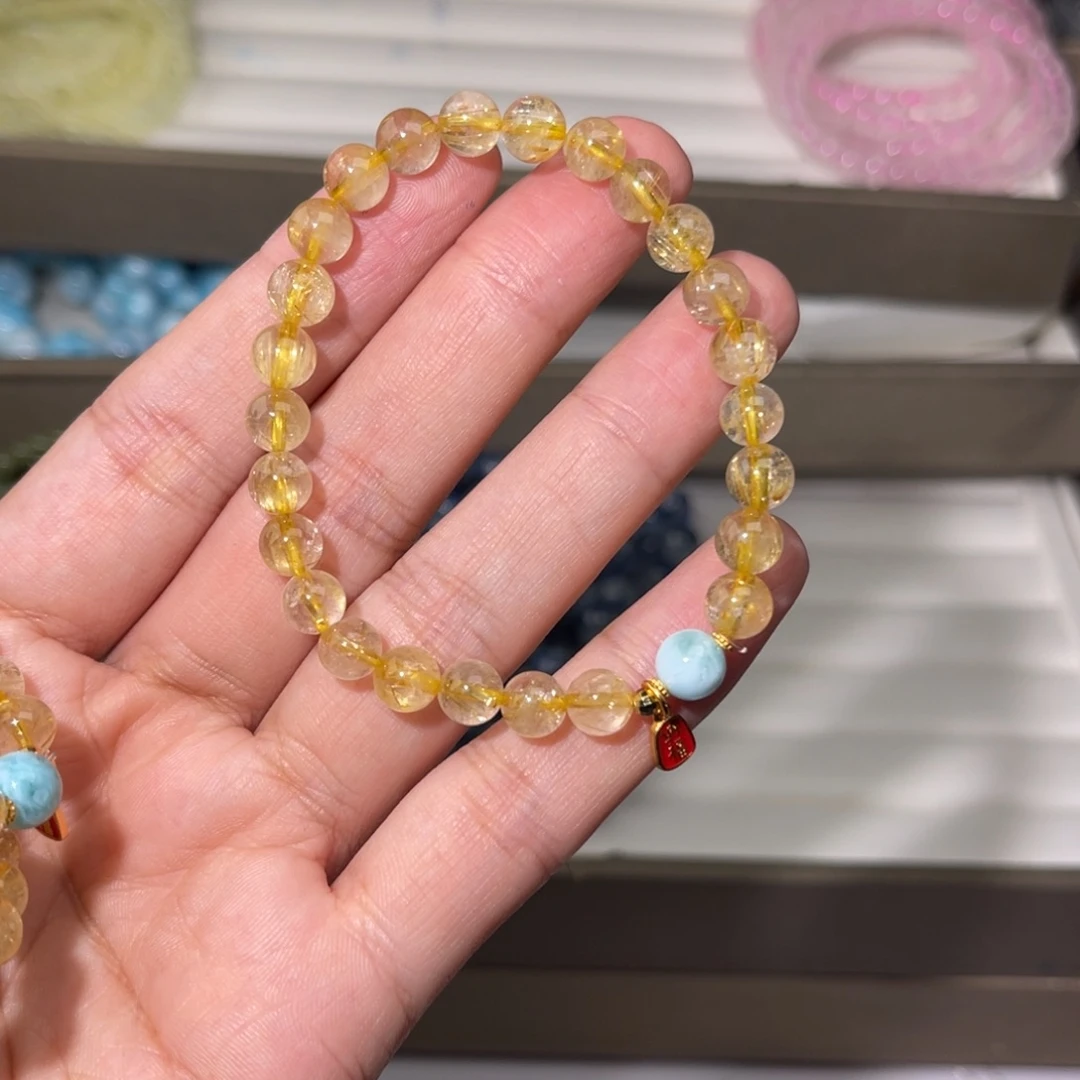 水晶手链未镶嵌金发027