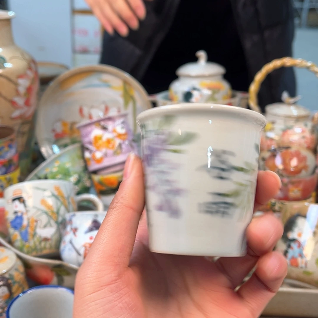 景德镇陶瓷手工杯