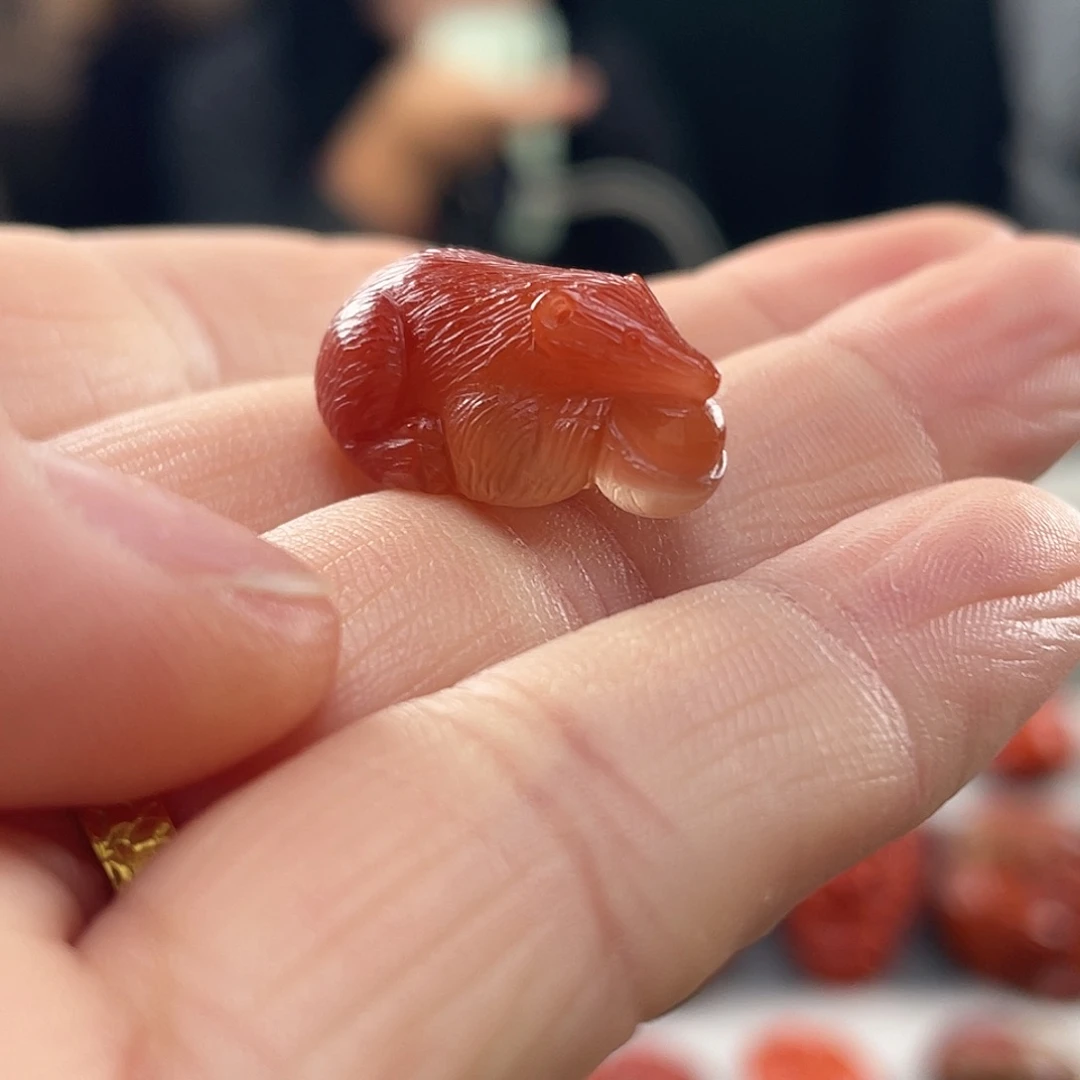 南红玛瑙未镶嵌手链