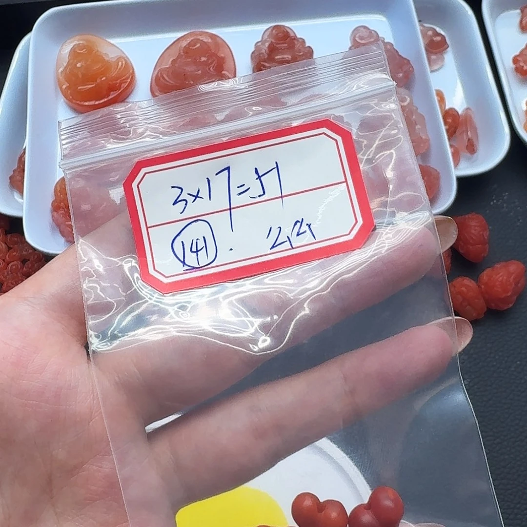 颈饰未镶嵌南红玛瑙141