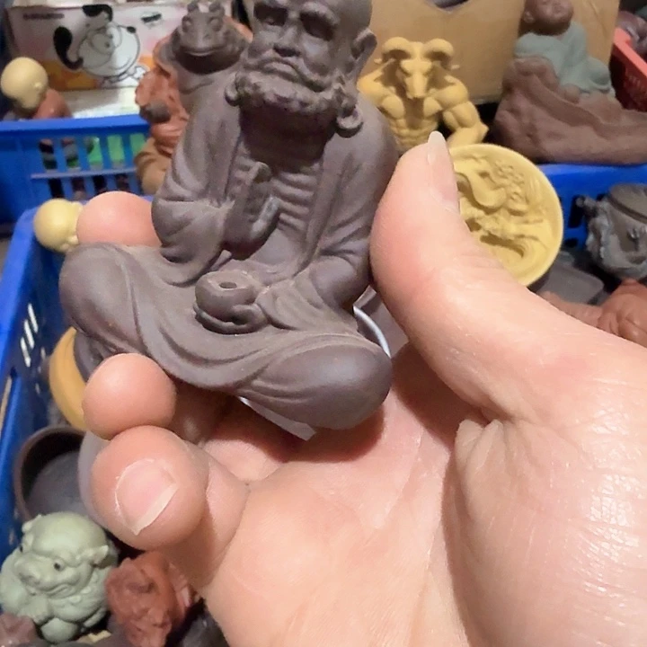 紫砂茶宠编*霸雕塑瑕疵茶宠