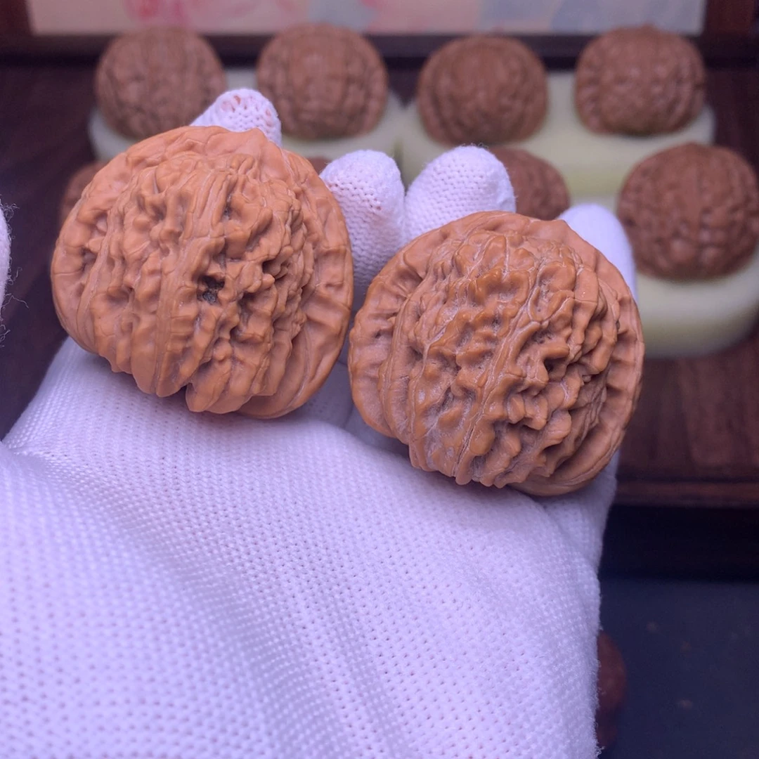 把件文玩核桃41四座楼