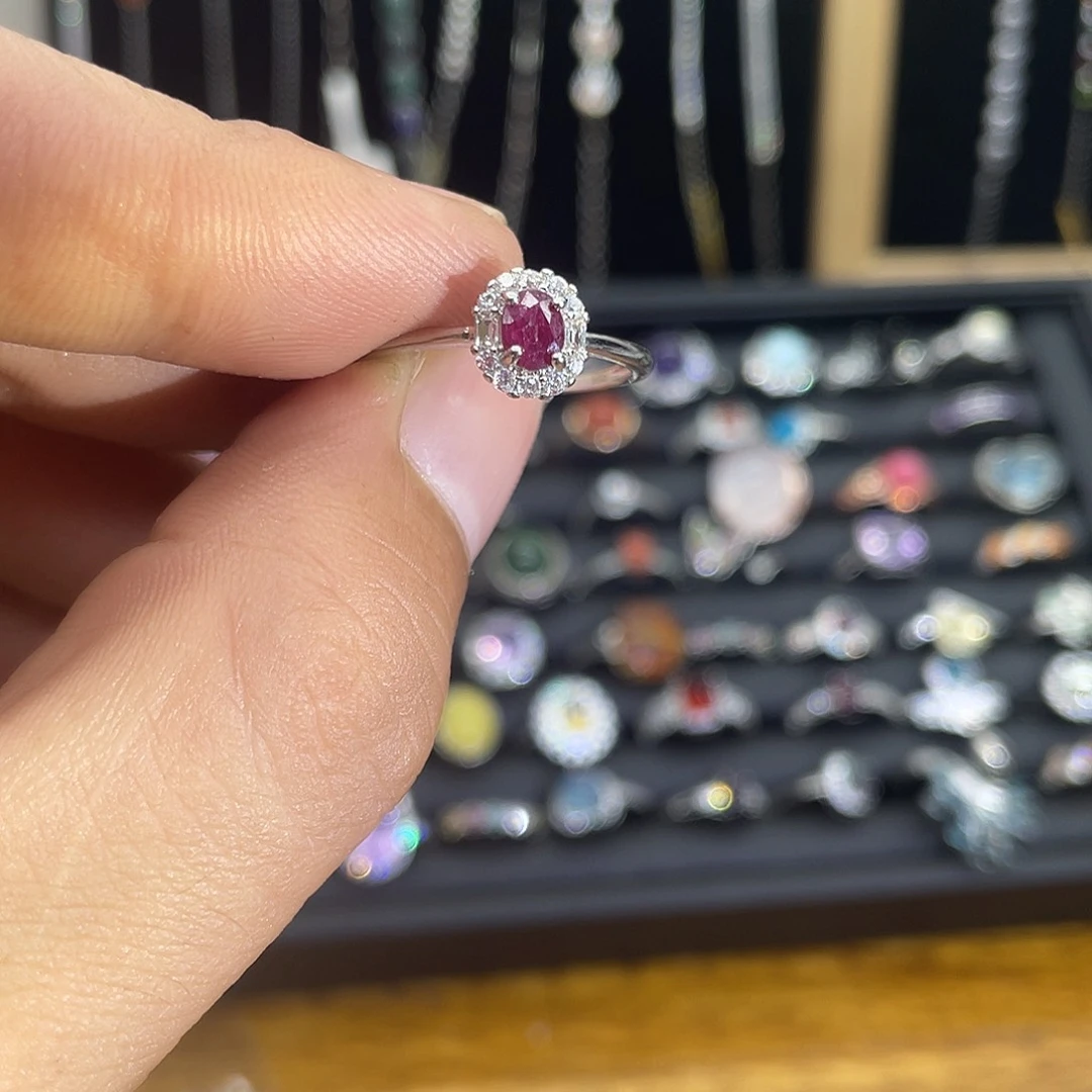 紫晶珠宝半成品未镶嵌