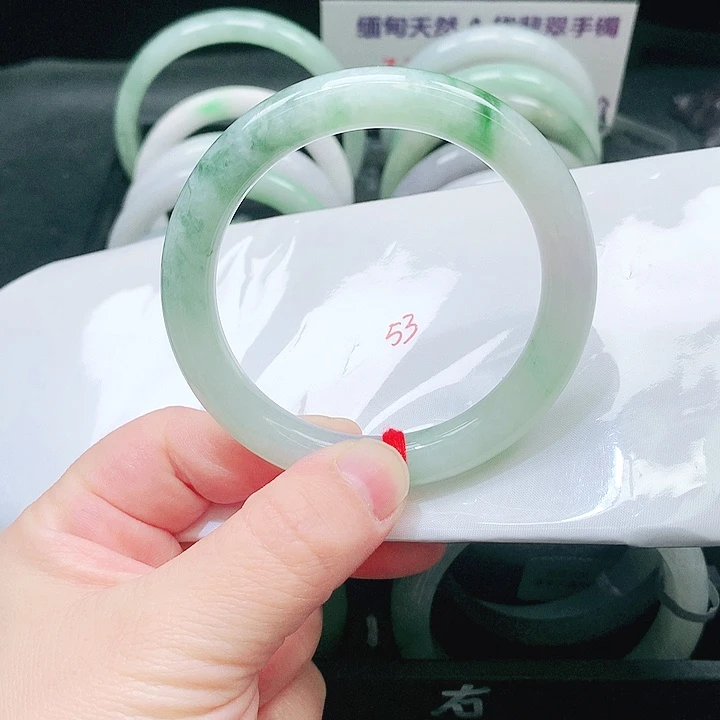 翡翠未镶嵌手镯422