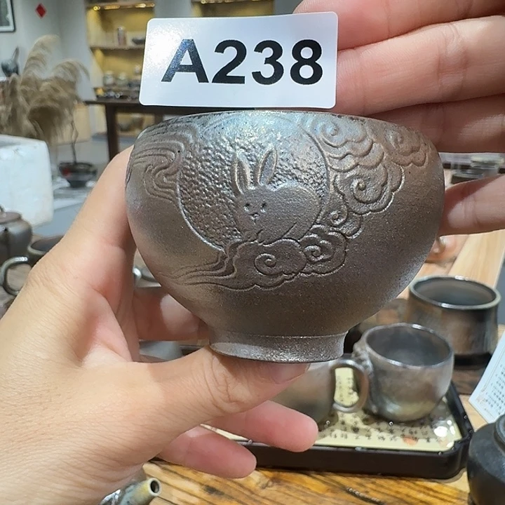 Z***z坭兴陶柴烧全手工原矿泥料杯