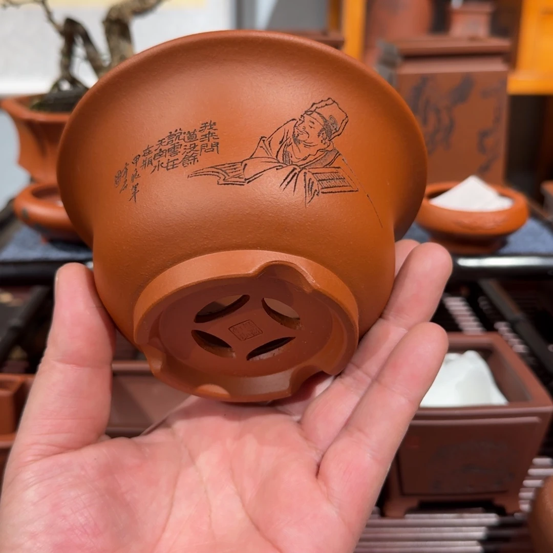 花盆紫砂原矿紫泥