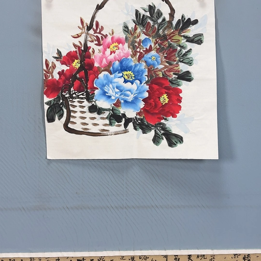 国画149 牡丹一如你初来