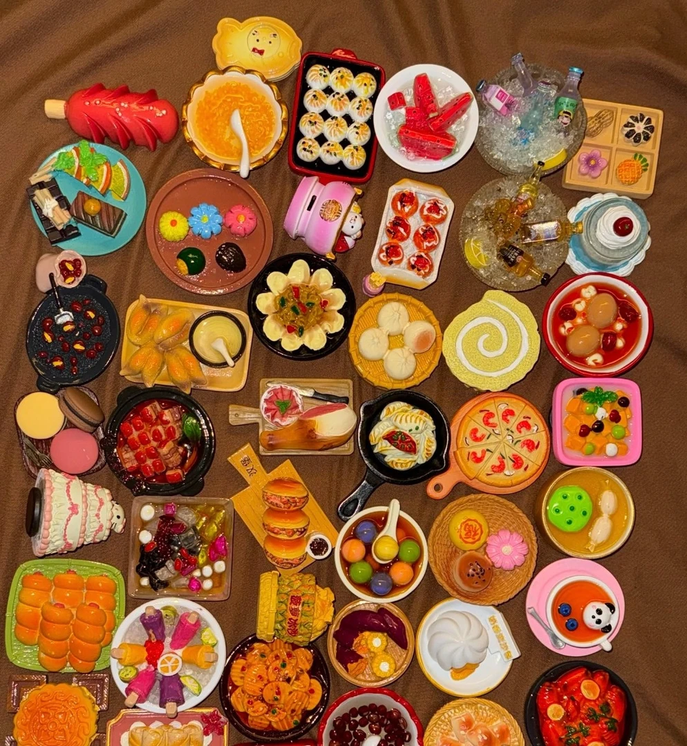 （一口价特惠非瑕疵）高货树脂创意立体产品手绘冰箱贴摆件吸附磁贴