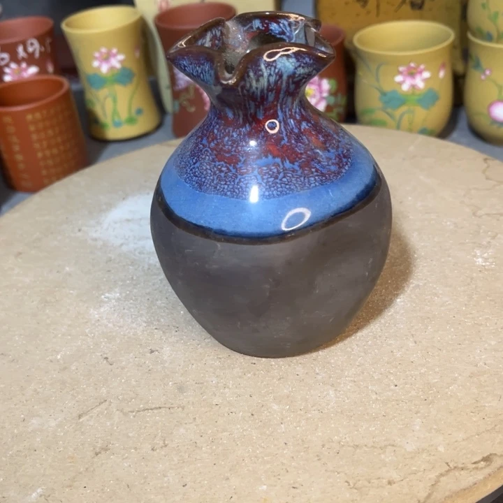 紫砂花盆紫砂花盆