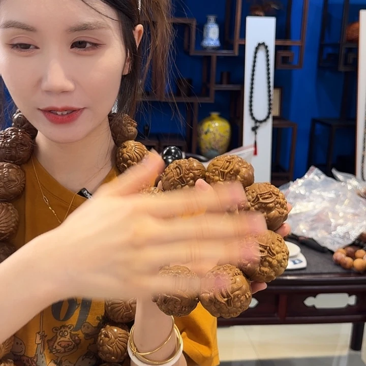 维腊木（绿檀）其他5.0貔貅单圈八方招财