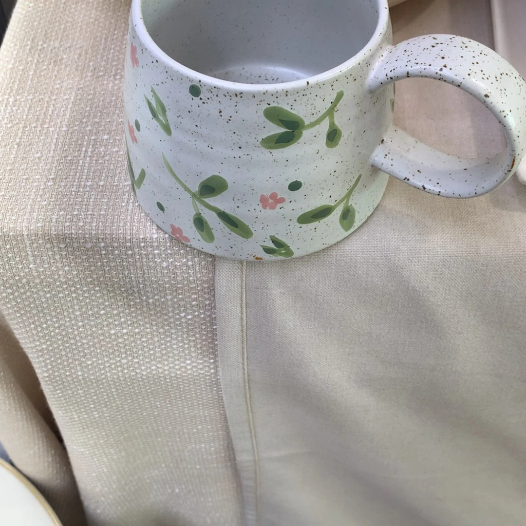 陶景德镇粗陶复古盘碗微瑕2zhi