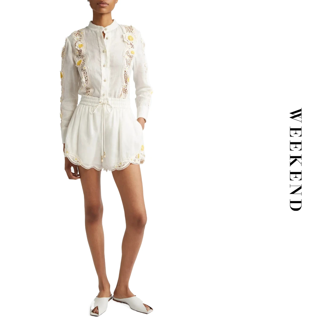 ZMM新款衬衫时尚套装绣花休闲夏季仙女风WEEKEND洛丽塔A448/C263