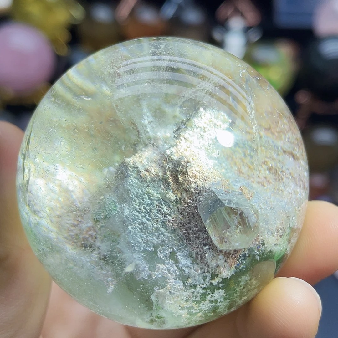 未镶嵌珠宝半成品水晶天然水晶54.5mm