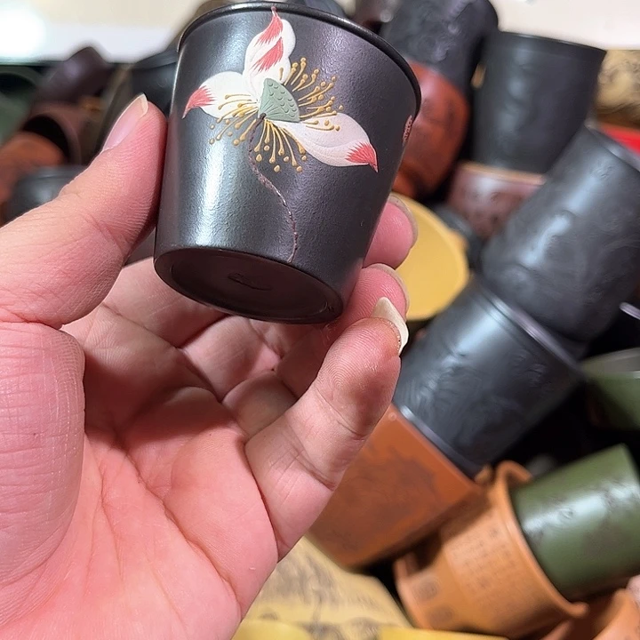 茶杯紫砂全手工紫砂主人杯