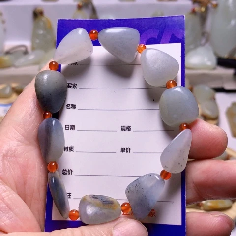 和田玉（白玉）手串未镶嵌