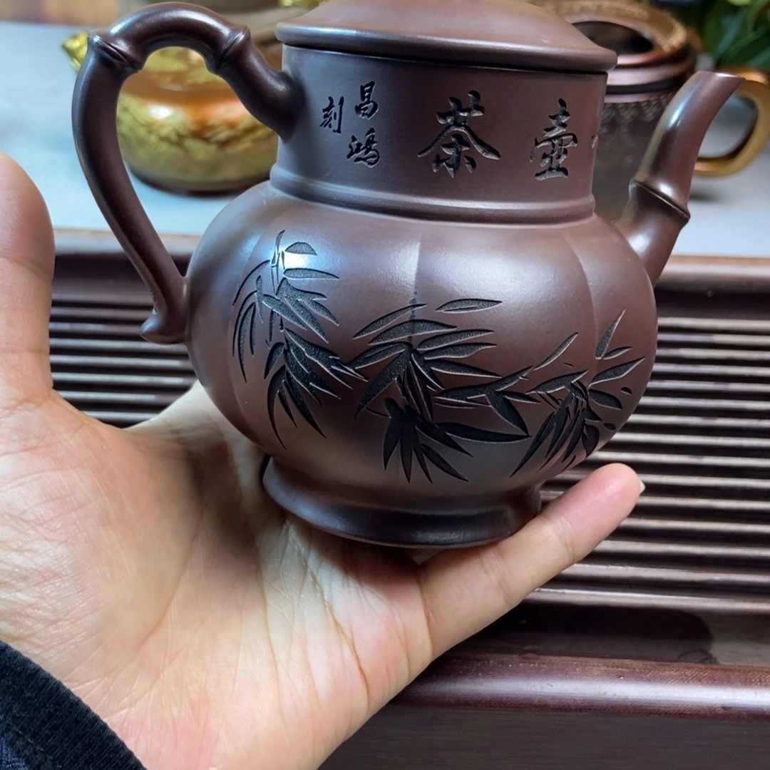 茶壶紫砂紫砂全手工定制