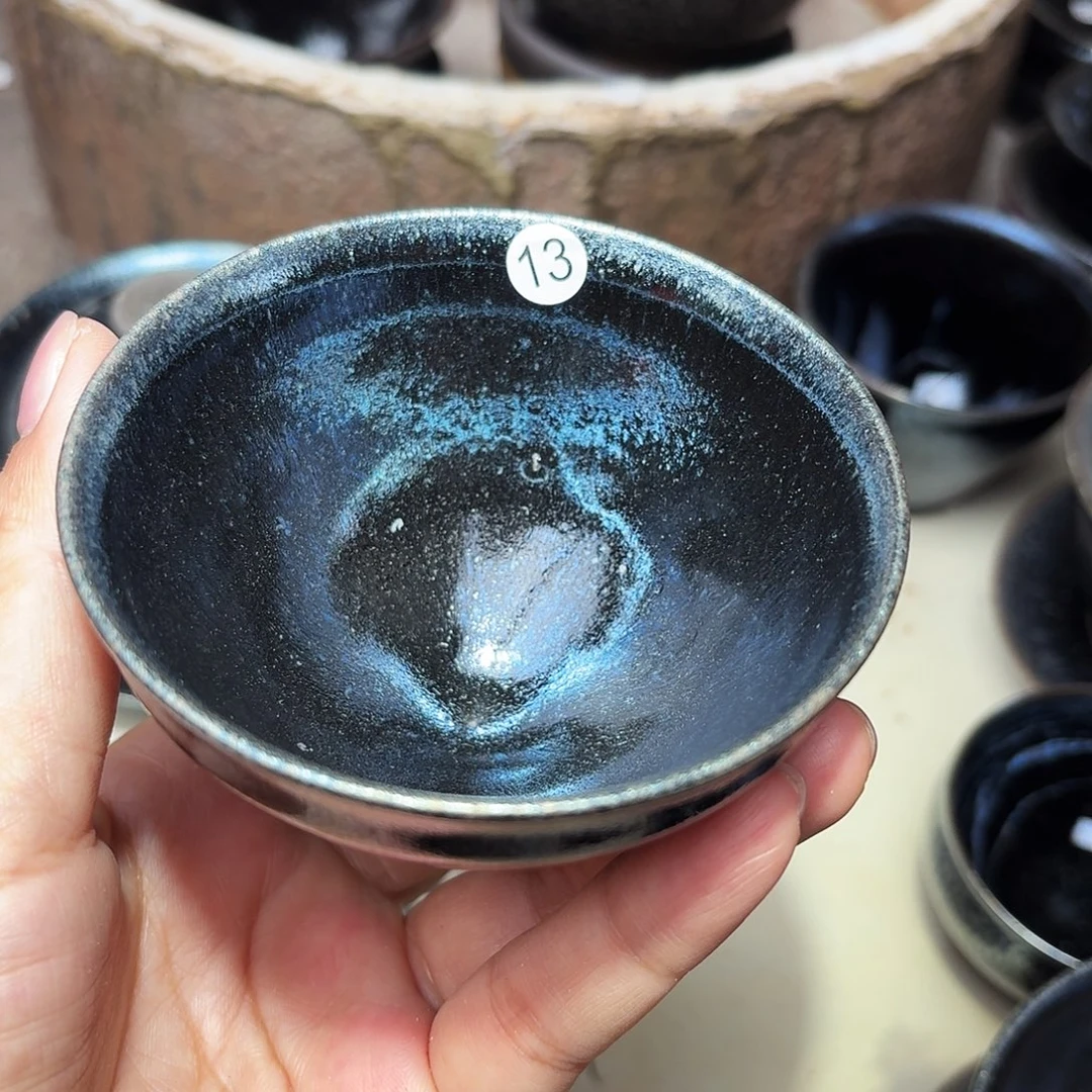 赫***3茶盏义兴龙窑建盏13微瑕