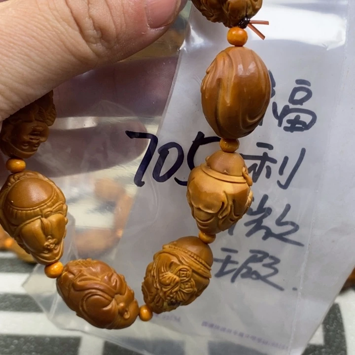 橄榄核手串/手链橄榄核雕工艺手串