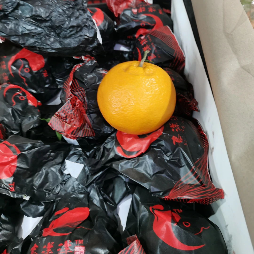 喜羊羊，粑粑柑，口感挺甜，净重约4.5斤，8-9个果