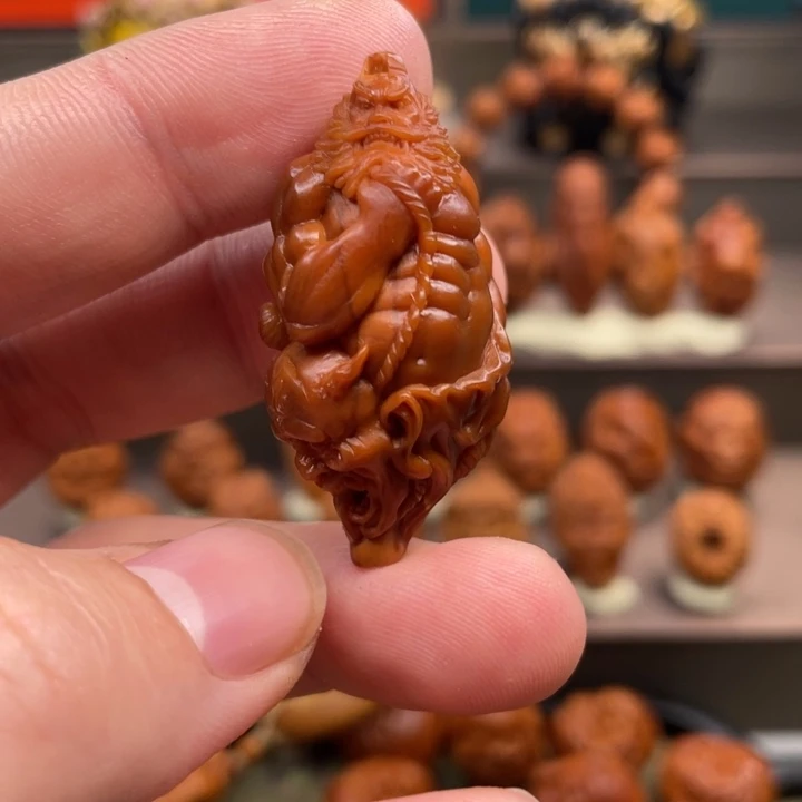 橄榄核把件山鬼回血2.1钟馗伏魔