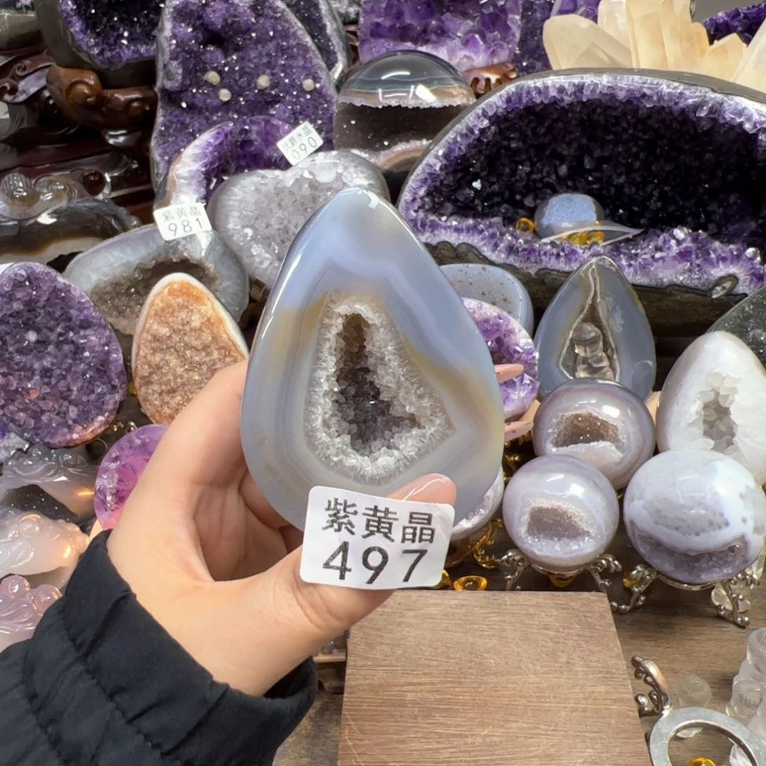 未镶嵌珠宝半成品水晶497