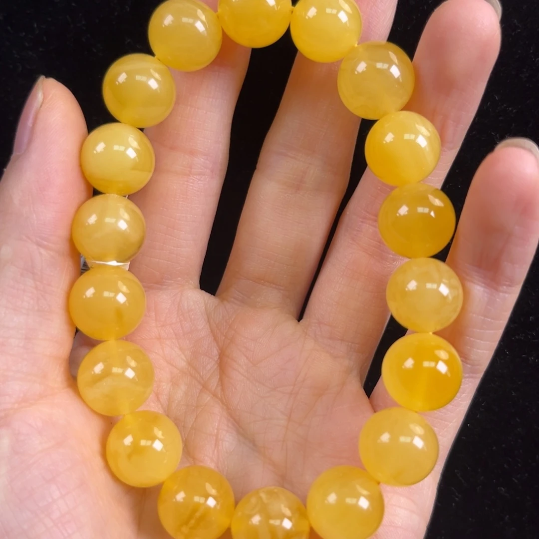 裸石琥珀未镶嵌11大加鸡油黄