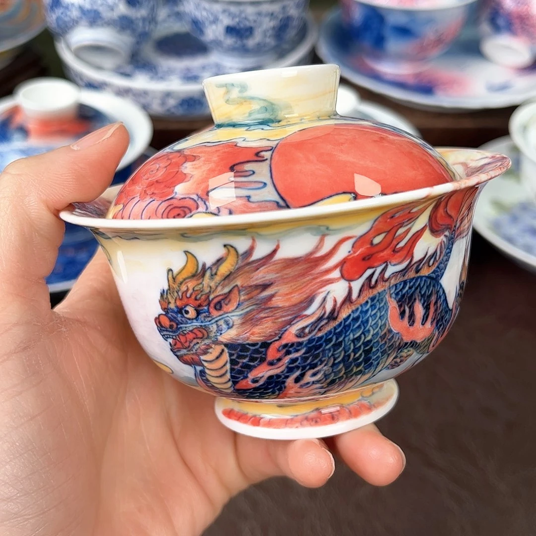 手绘高温瓷器瓷器