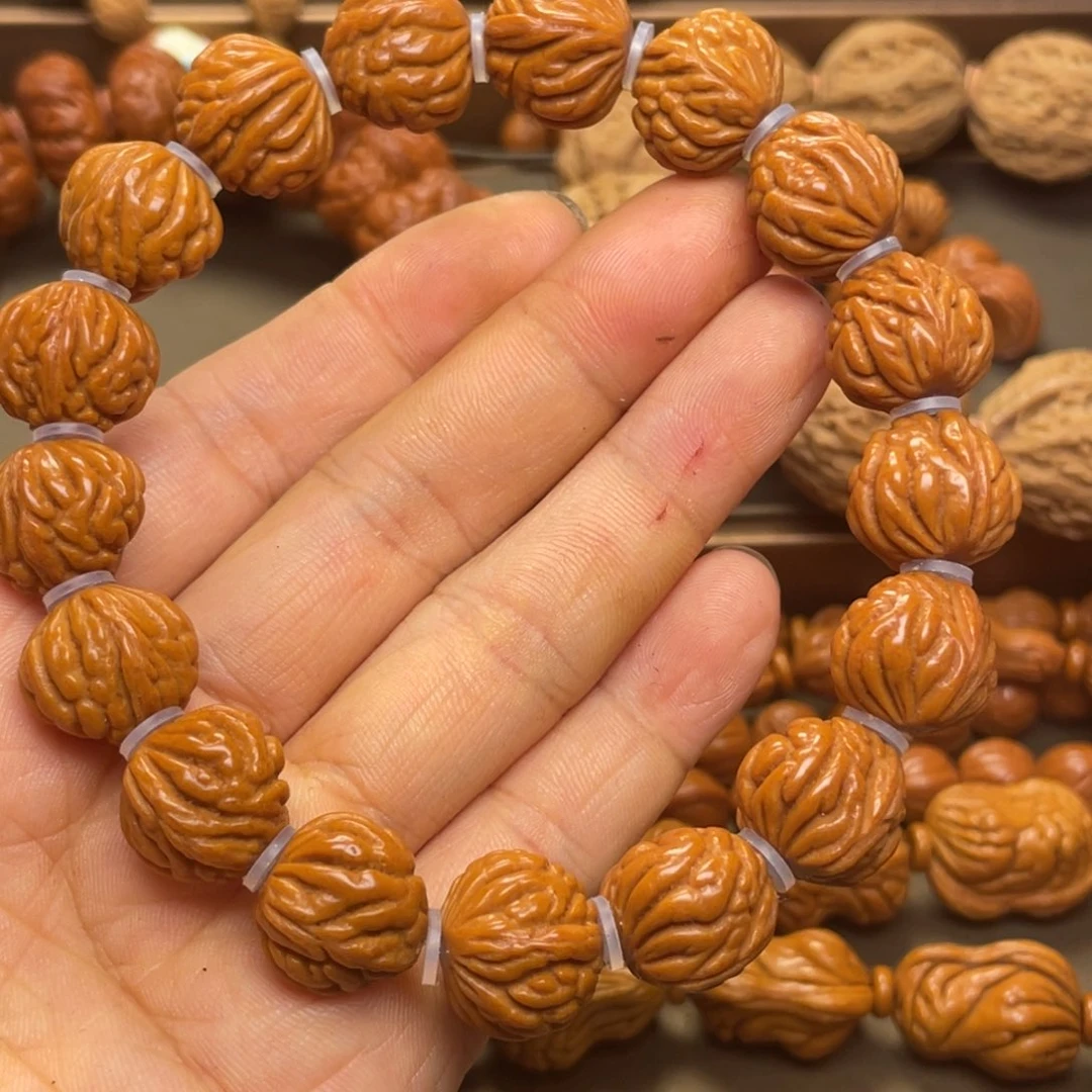 手串桃核龙纹桃核30