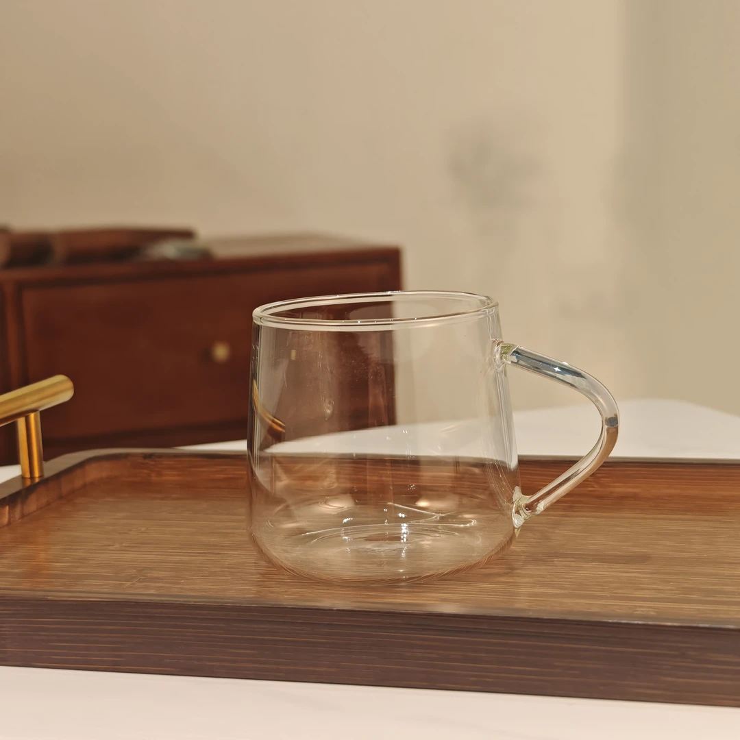 1号高硼硅玻璃折把杯